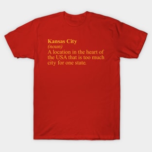 Kansas City Definition T-Shirt